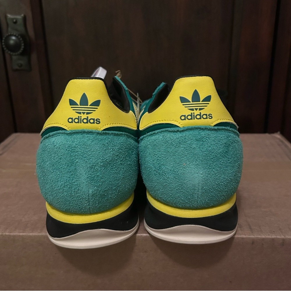 Adidas SL 72 Men's 14 in Green and Yellow - Picture 8 of 9